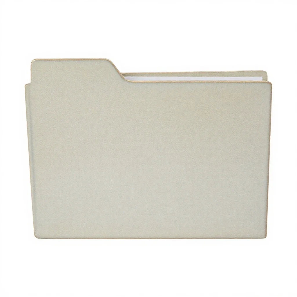 Folder isolated on a white background