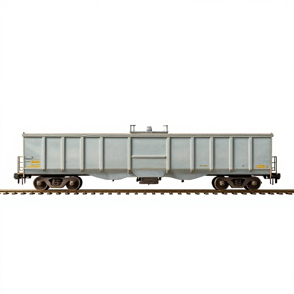 Freight train isolated on a white background