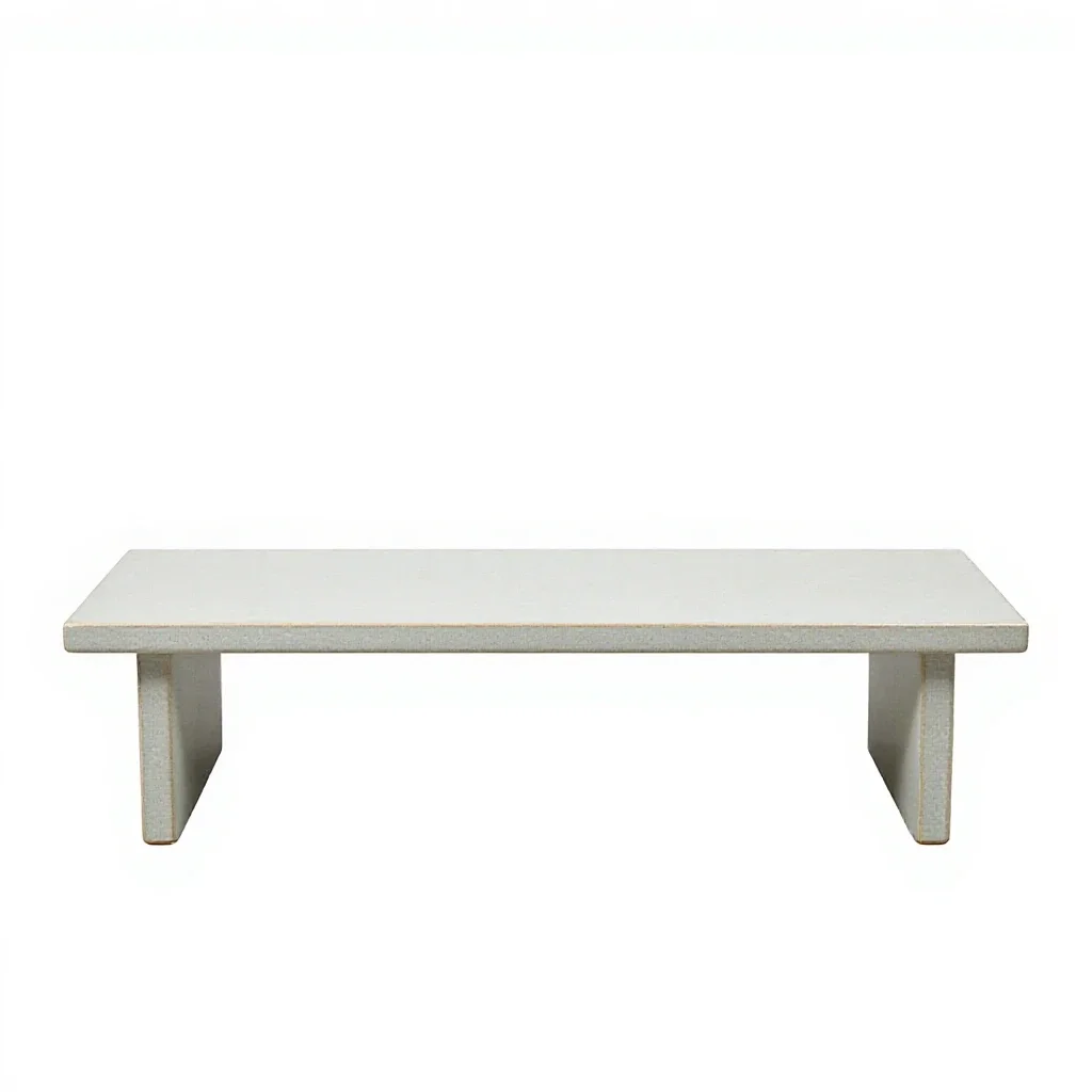 Front bench isolated on a white background