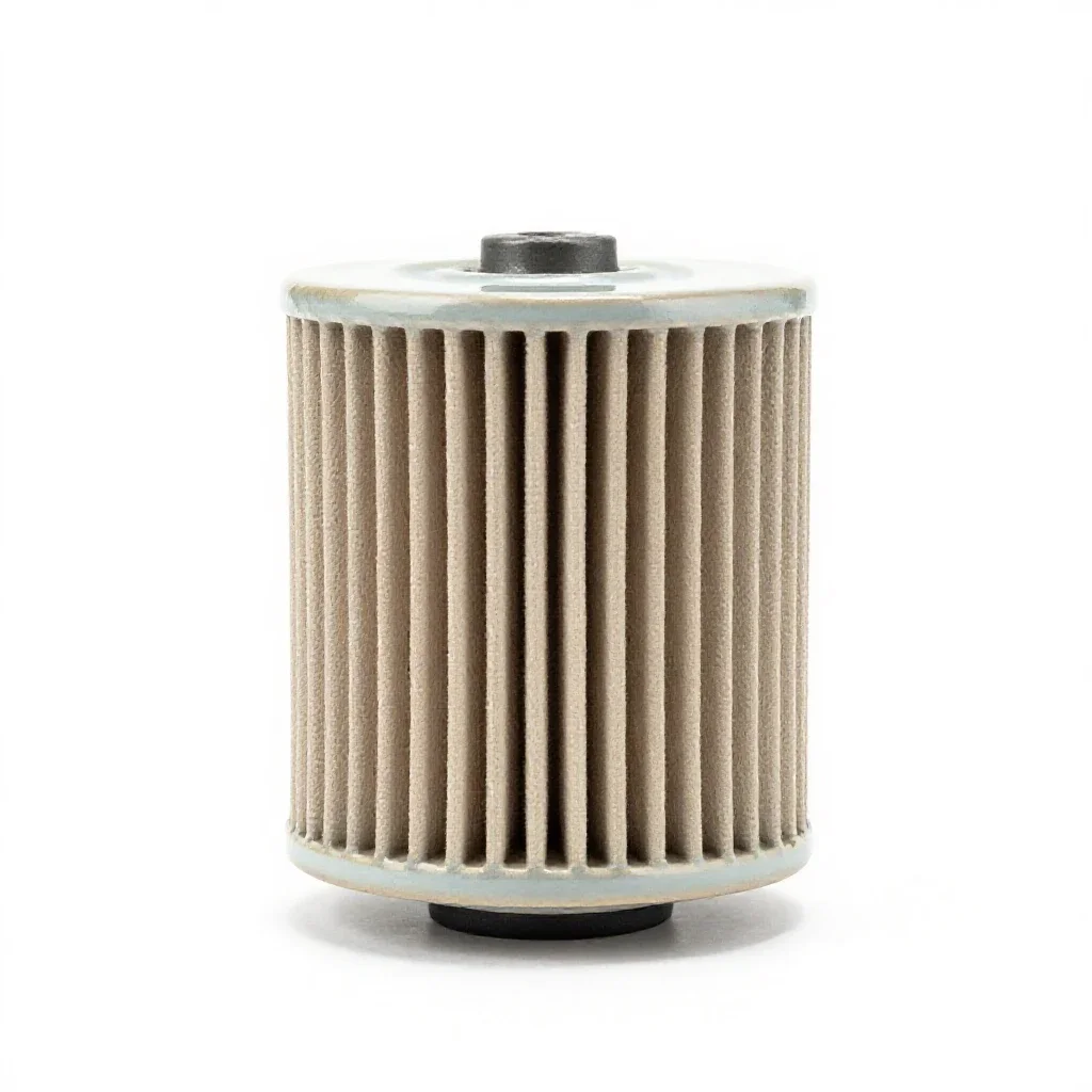 Fuel filter isolated on a white background