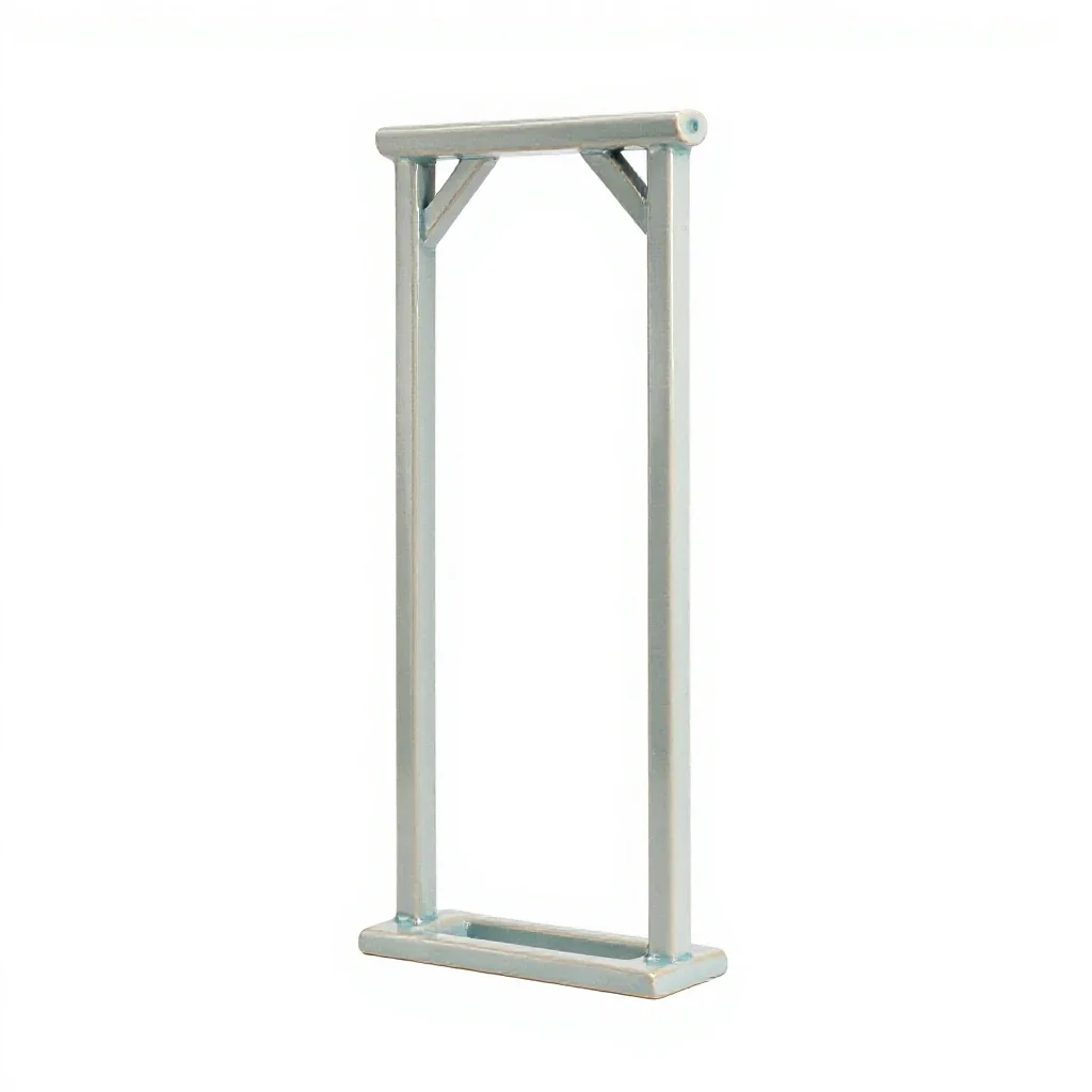 Gallows isolated on a white background