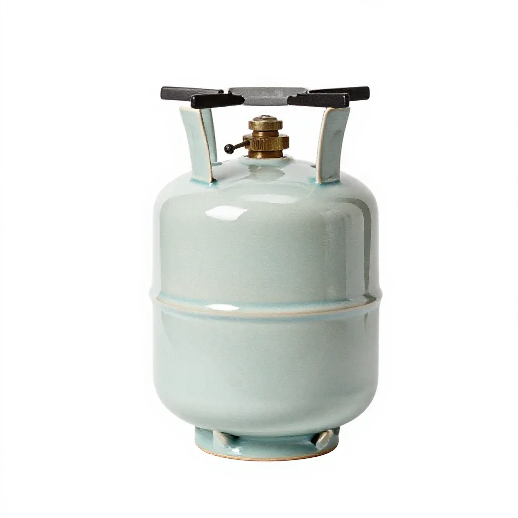 Gas fixture isolated on a white background
