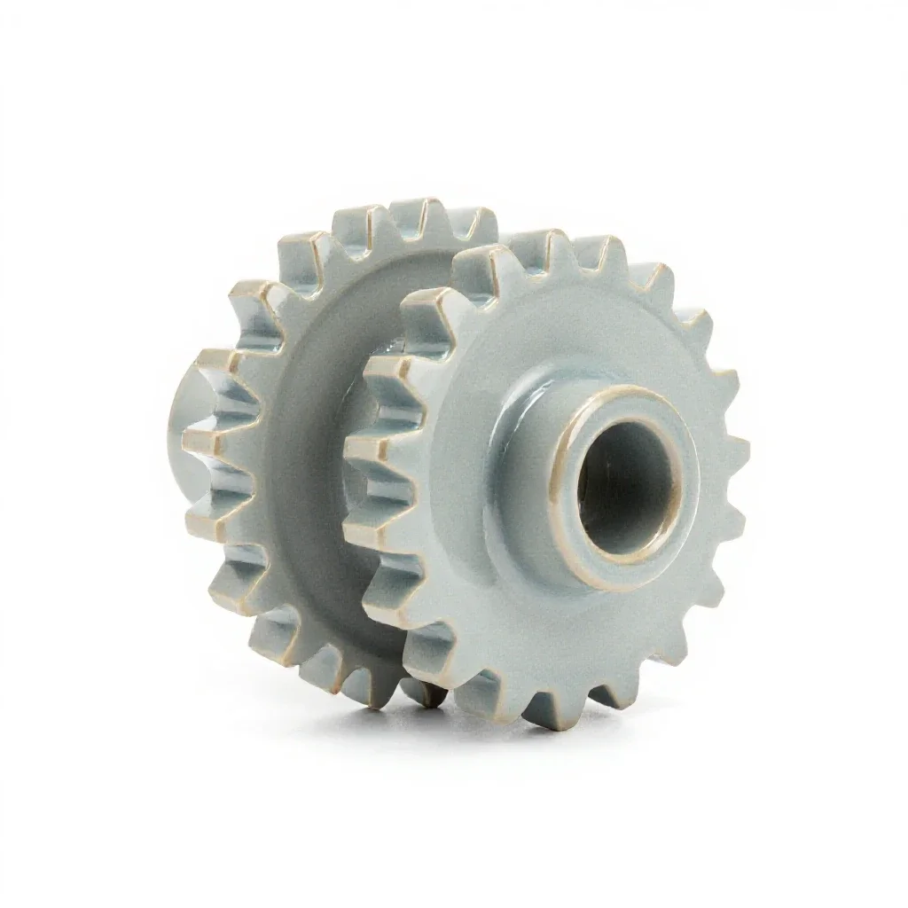 Gearset isolated on a white background