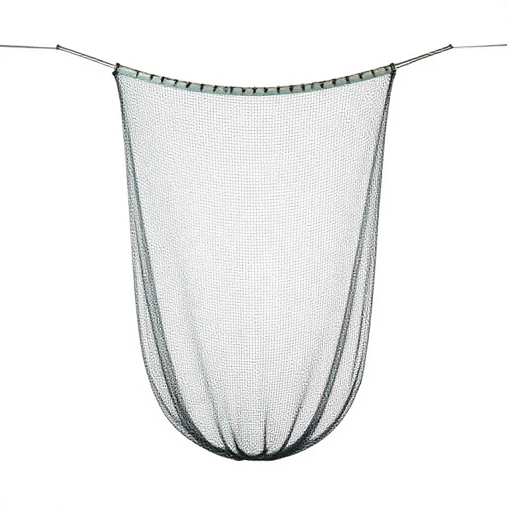 Gill net isolated on a white background
