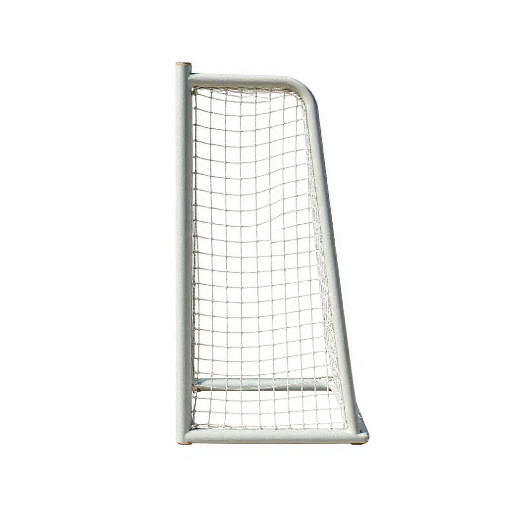 Goalpost isolated on a white background