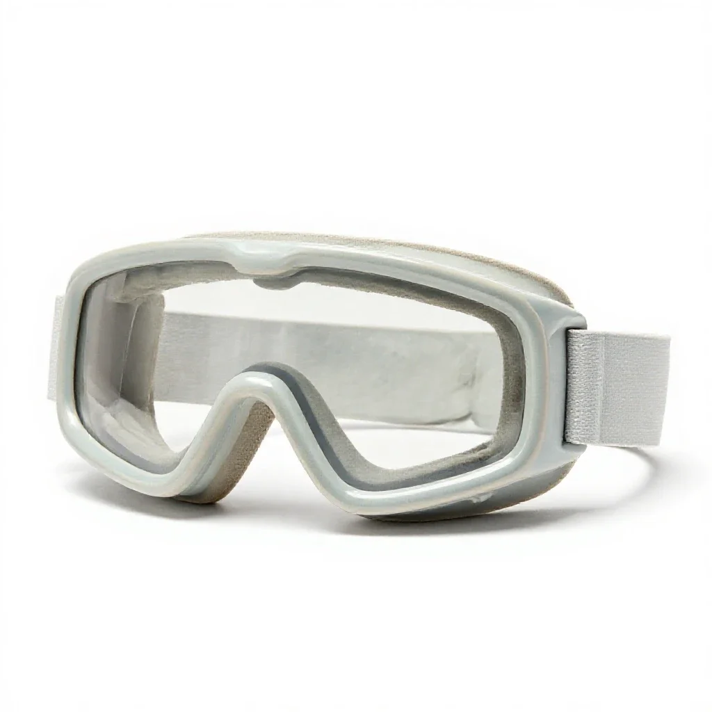 Goggles isolated on a white background