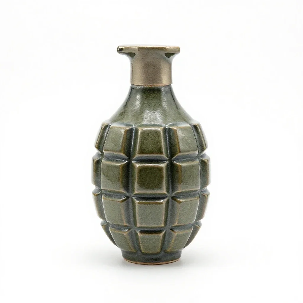 Grenade isolated on a white background