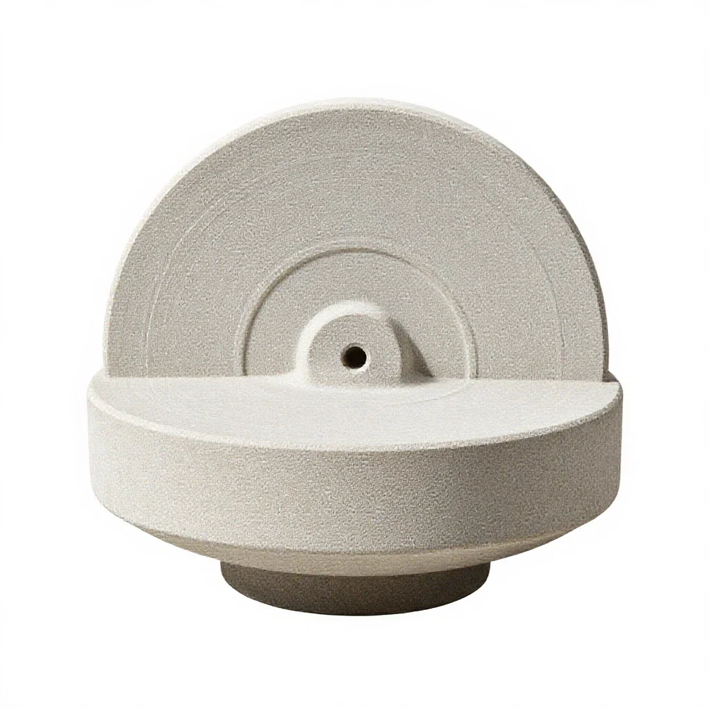 Grindstone isolated on a white background