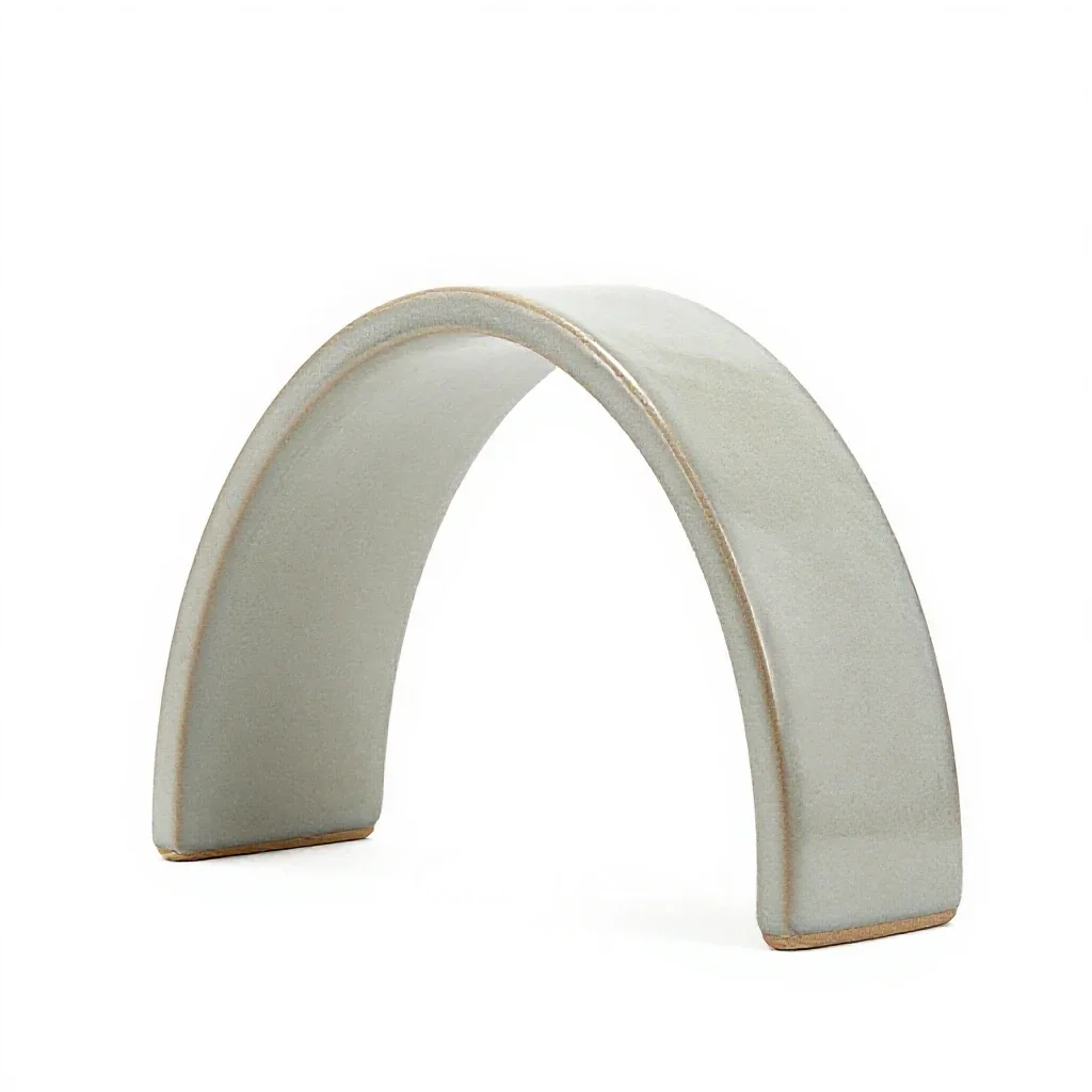 Groined vault isolated on a white background