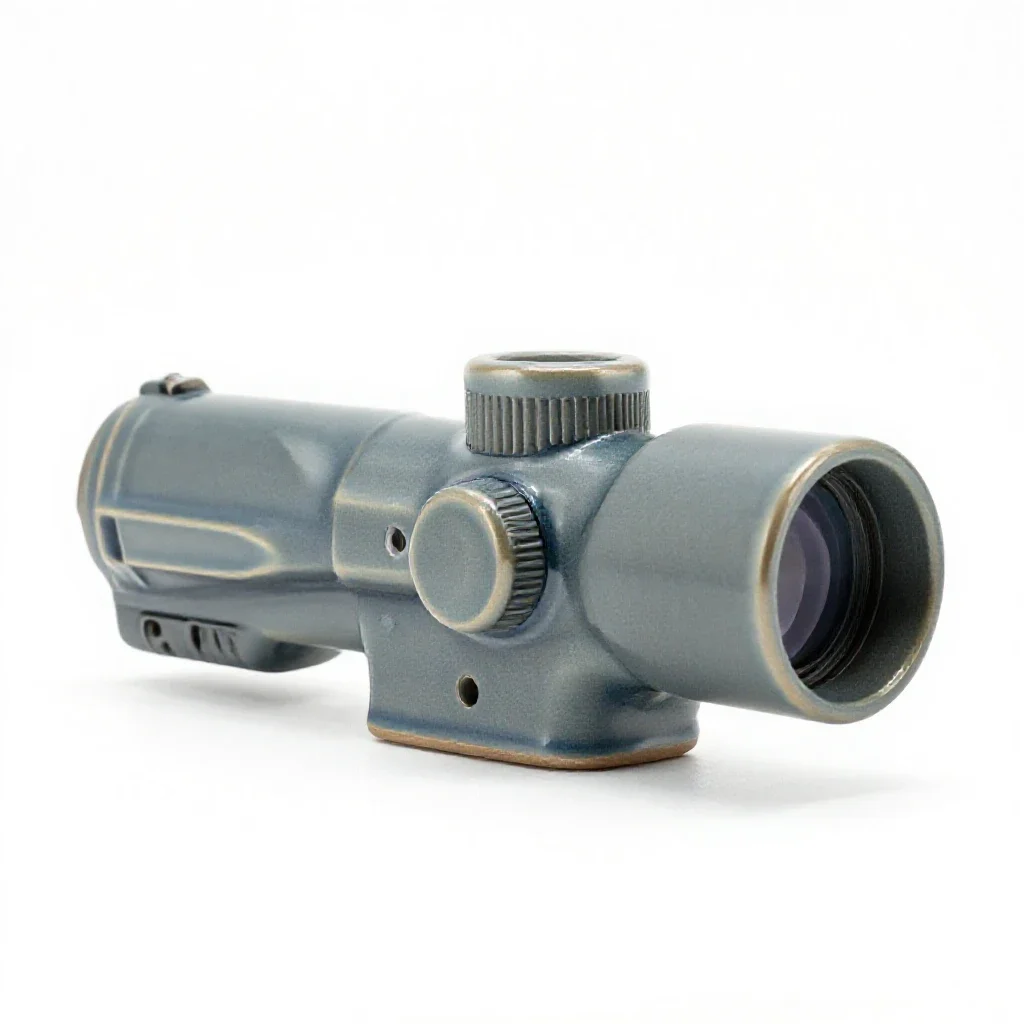 Gunsight isolated on a white background