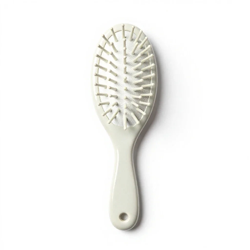 Hairbrush isolated on a white background