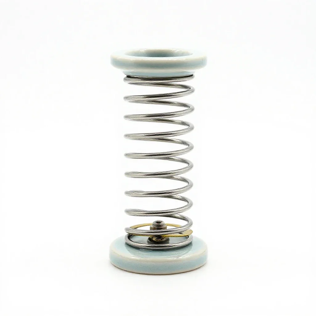 Hairspring isolated on a white background