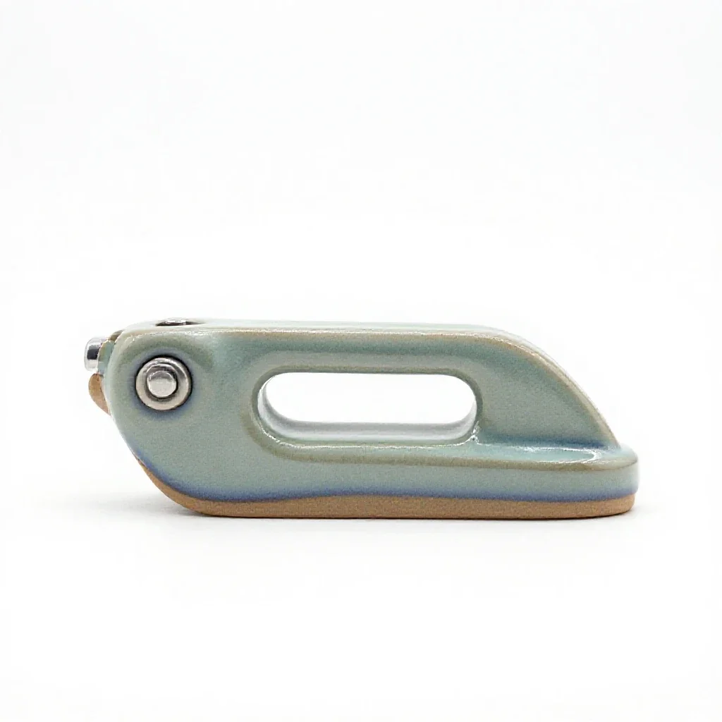 Hand brake isolated on a white background