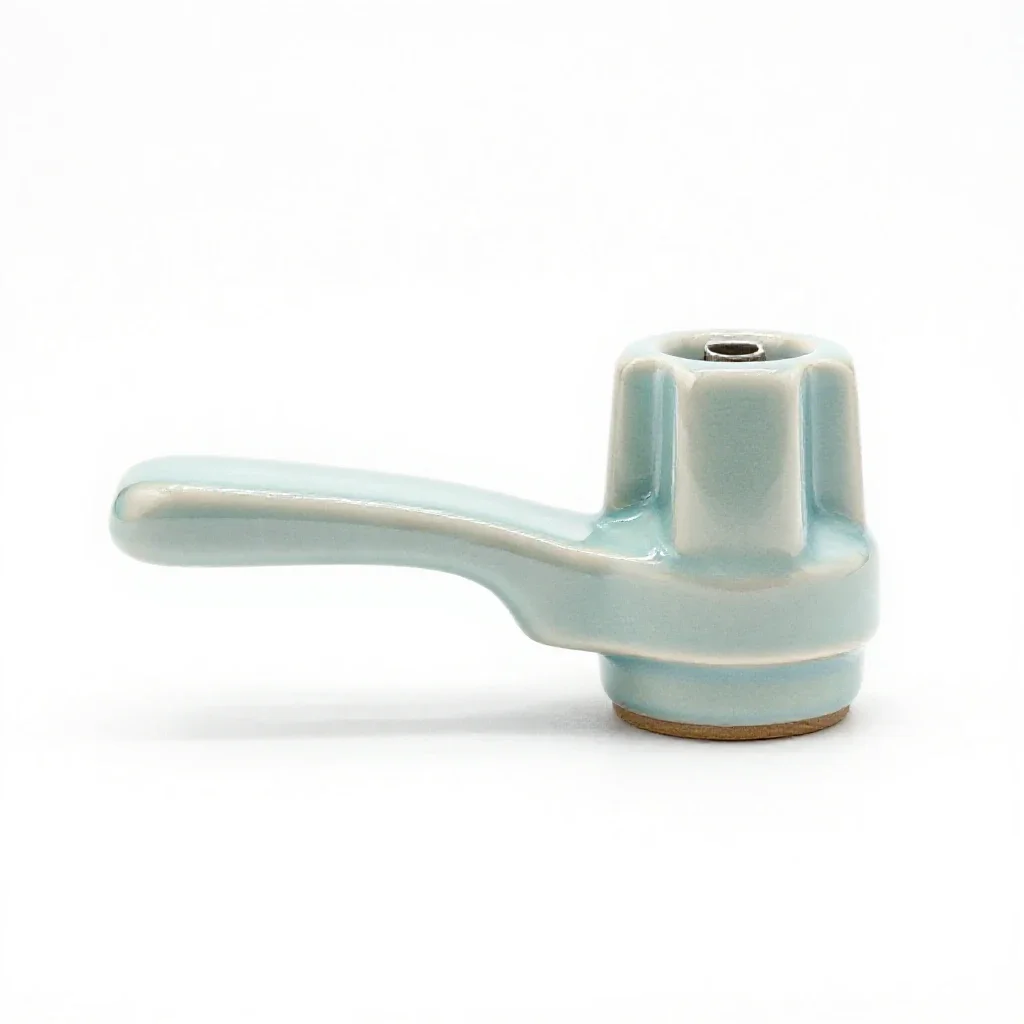 Hand throttle isolated on a white background