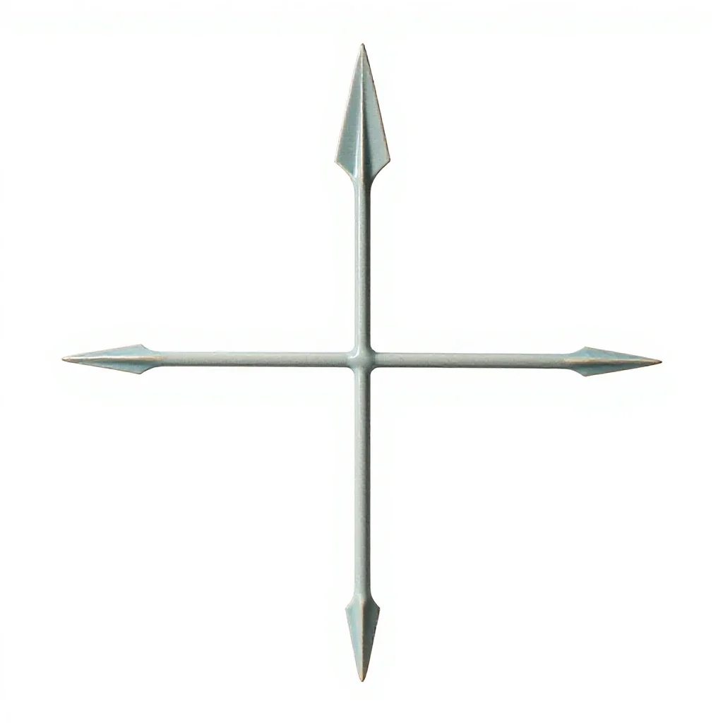 Harpoon isolated on a white background