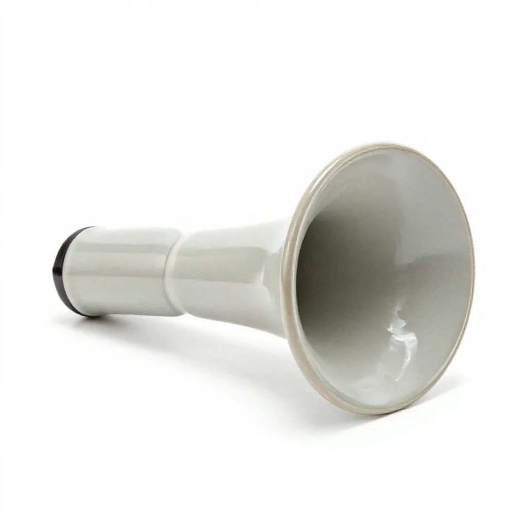 Horn isolated on a white background
