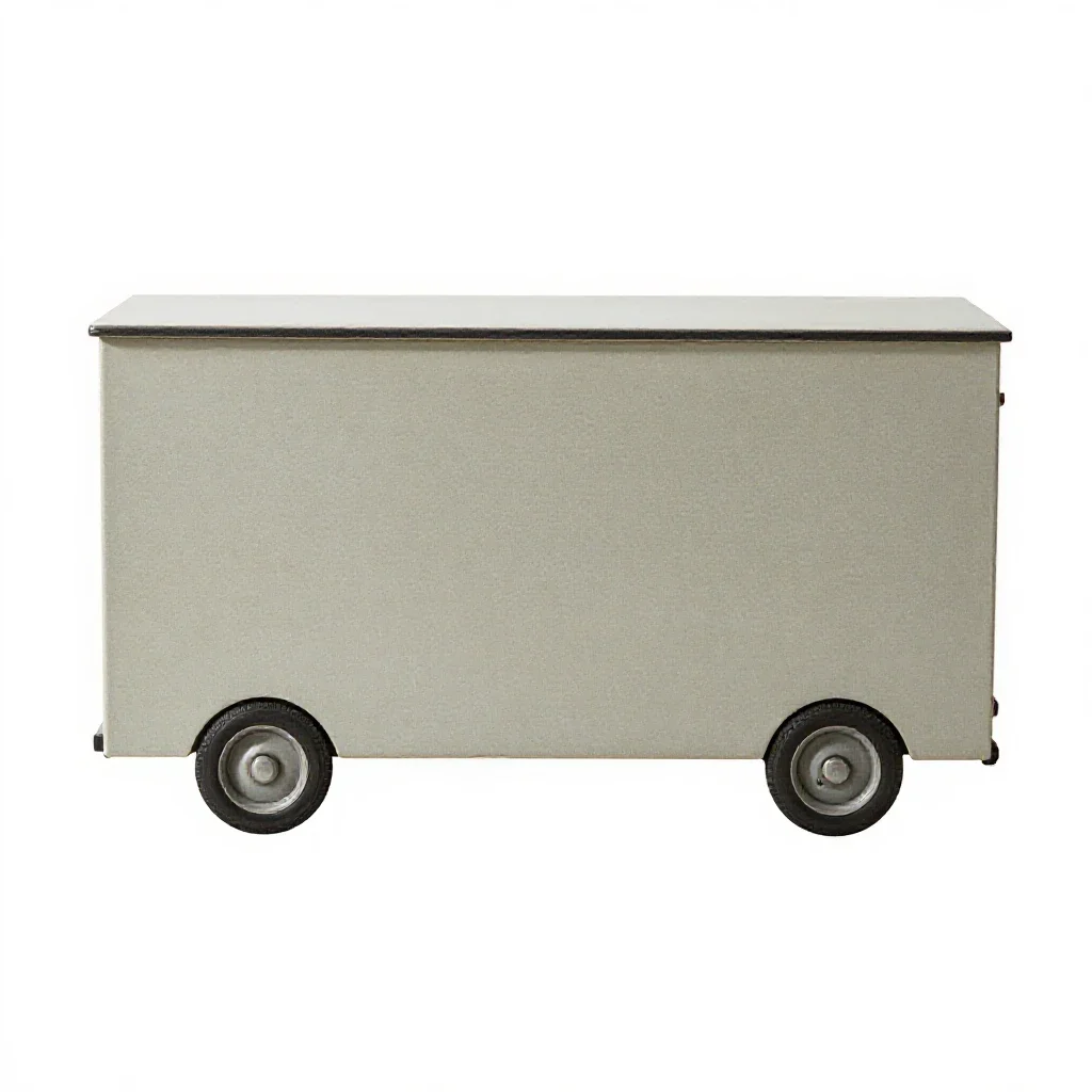 Horsebox isolated on a white background
