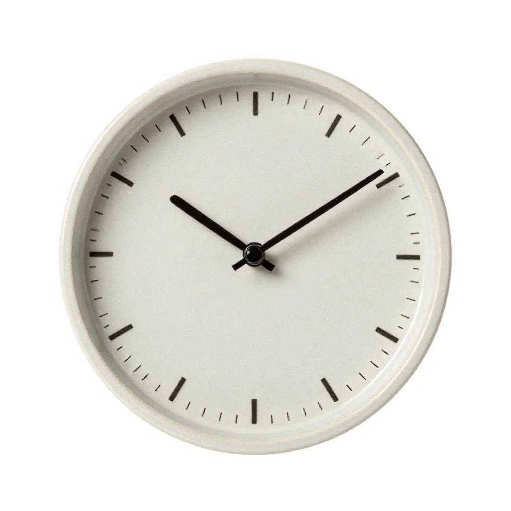 Hour hand isolated on a white background