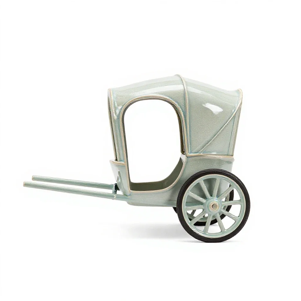 Howdah isolated on a white background