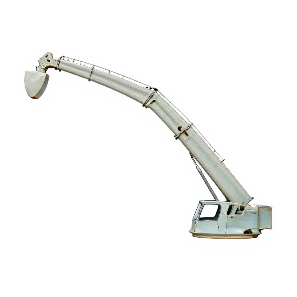 Jibboom isolated on a white background
