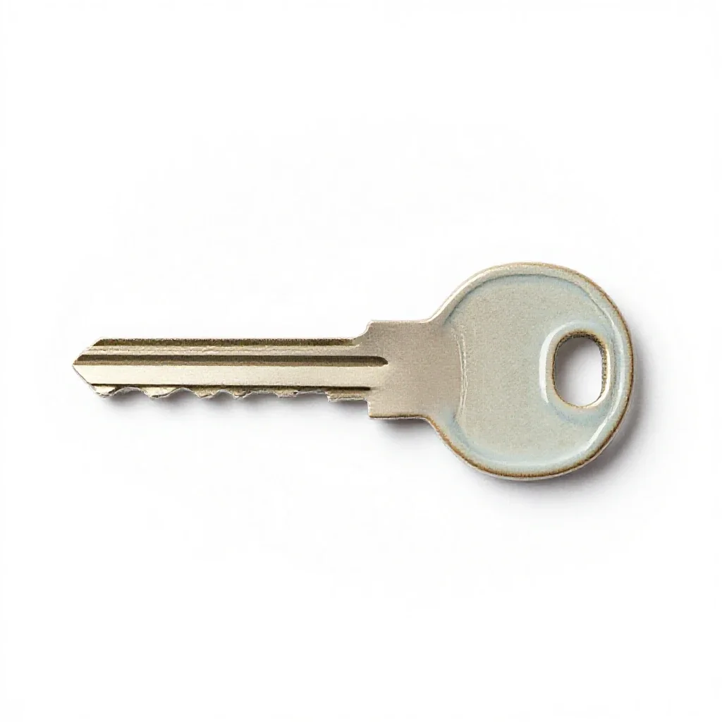 Key isolated on a white background