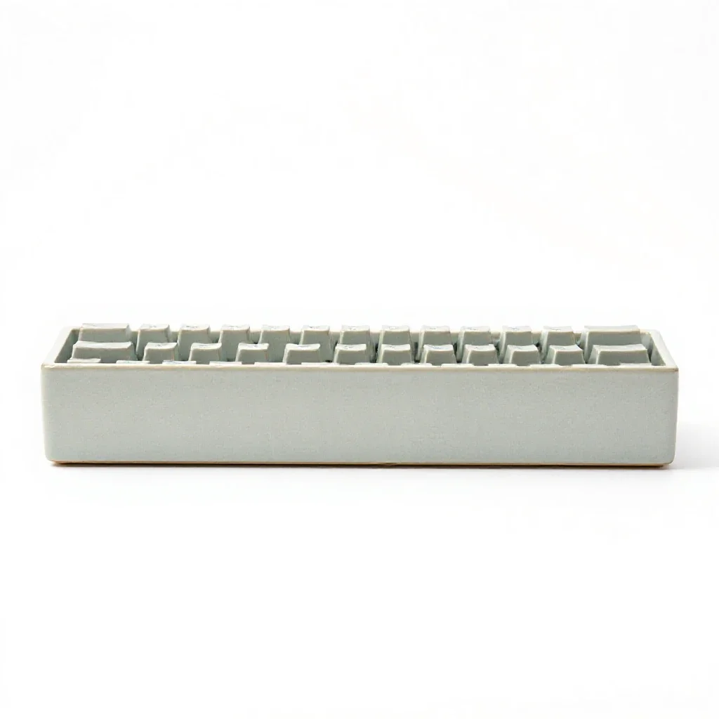 Keyboard buffer isolated on a white background