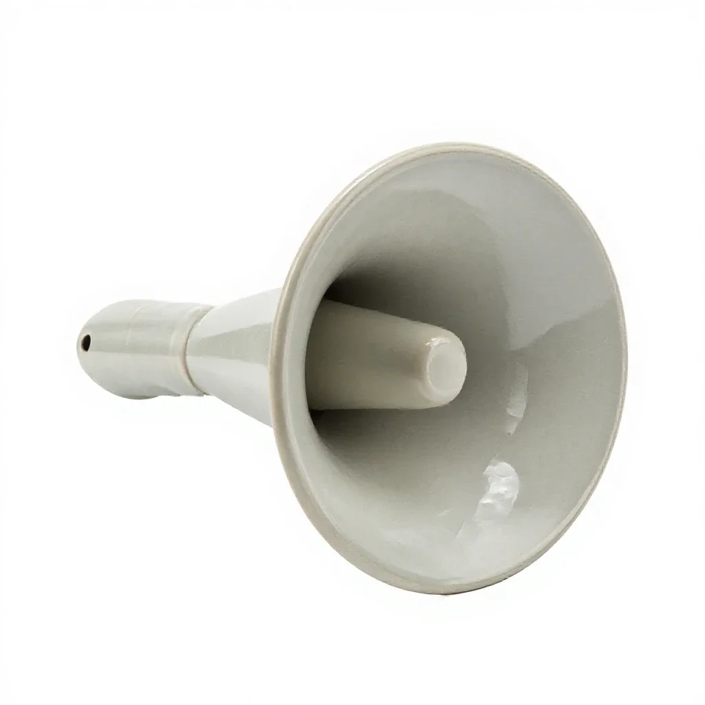 Klaxon isolated on a white background