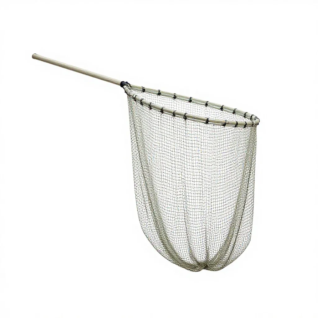 Landing net isolated on a white background