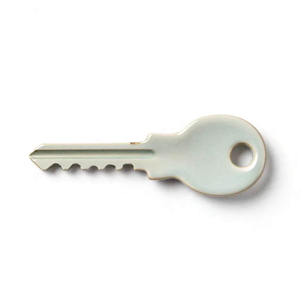 Latchkey isolated on a white background