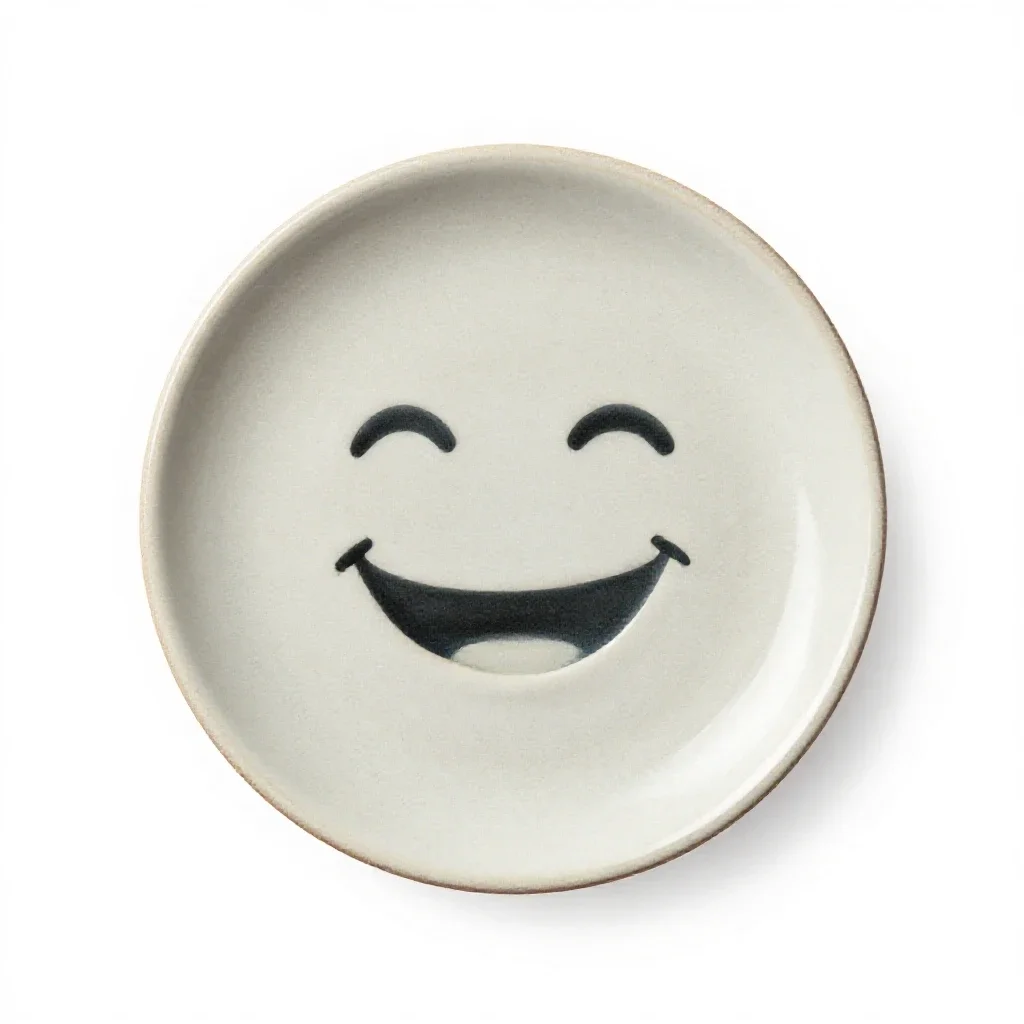 Laugh track isolated on a white background