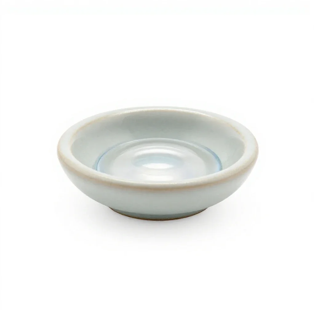 Lens implant isolated on a white background