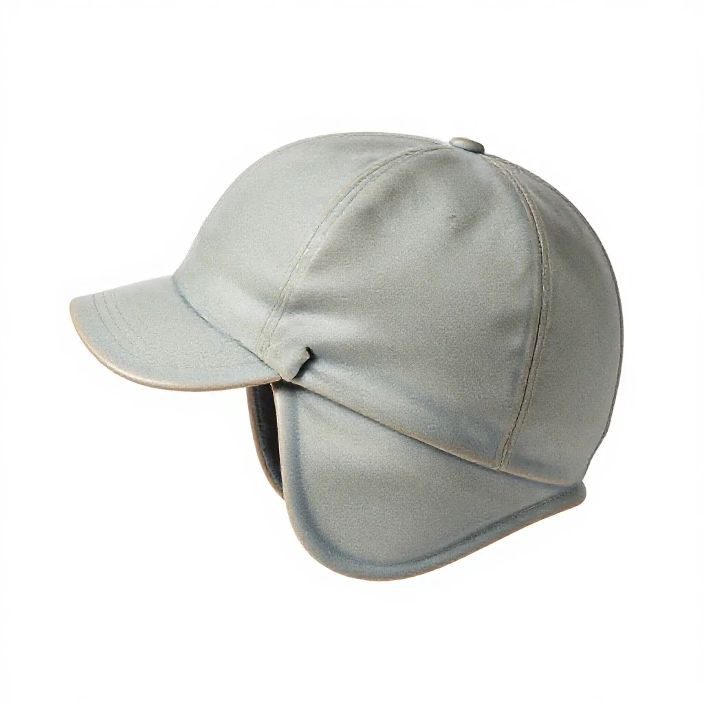Earflap isolated on a white background