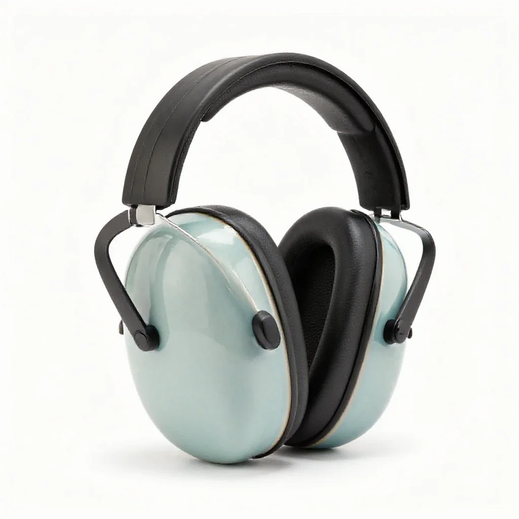 Earmuff isolated on a white background