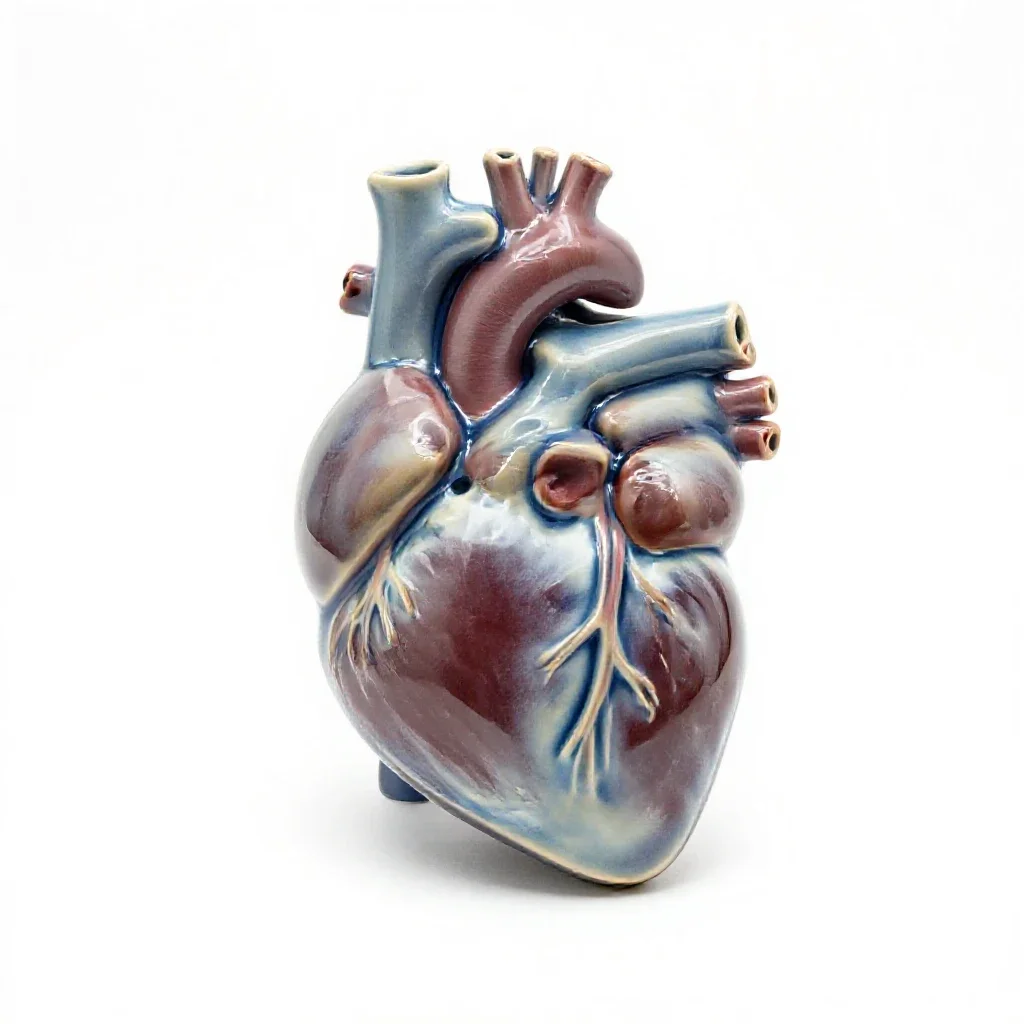 Echocardiograph isolated on a white background