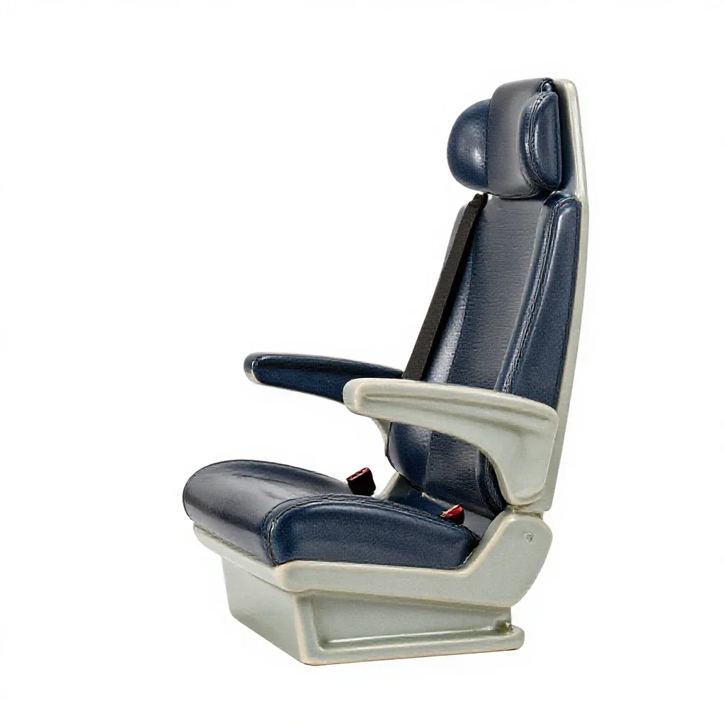 Ejection seat isolated on a white background