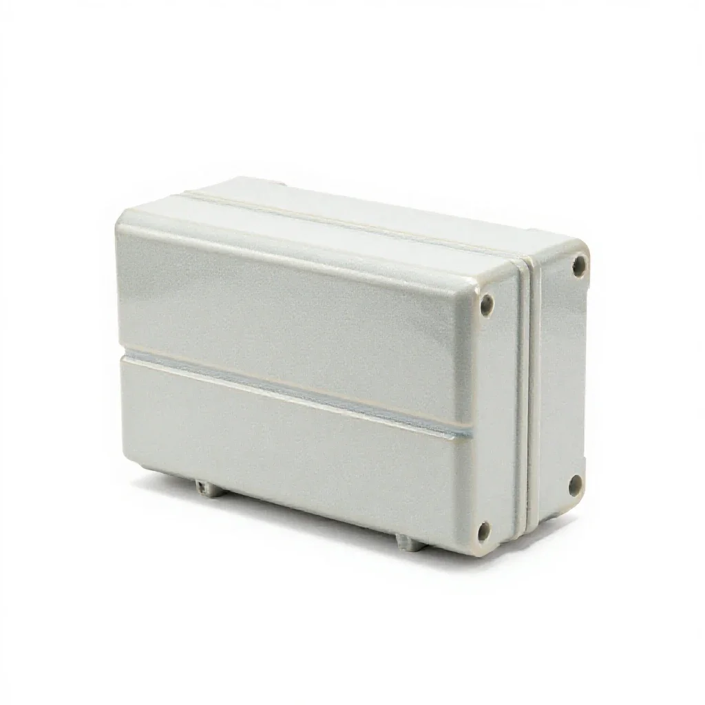 Electrical converter isolated on a white background