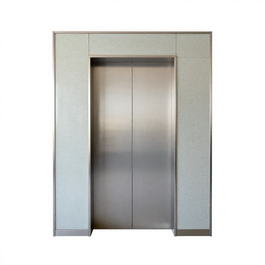 Elevator isolated on a white background
