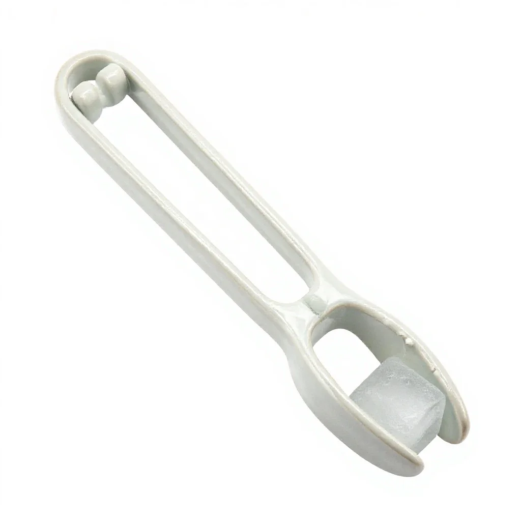 Ice tongs isolated on a white background