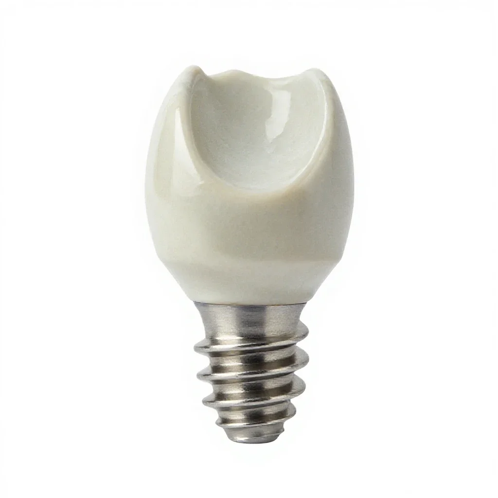 Implant isolated on a white background