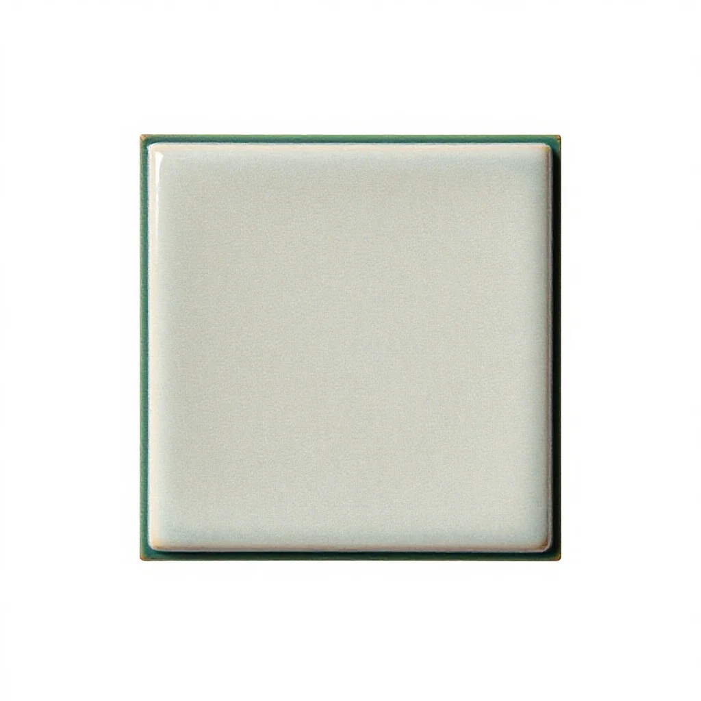 Integrated circuit isolated on a white background