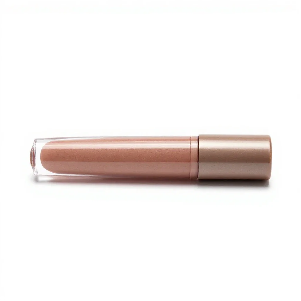 Lip-gloss isolated on a white background
