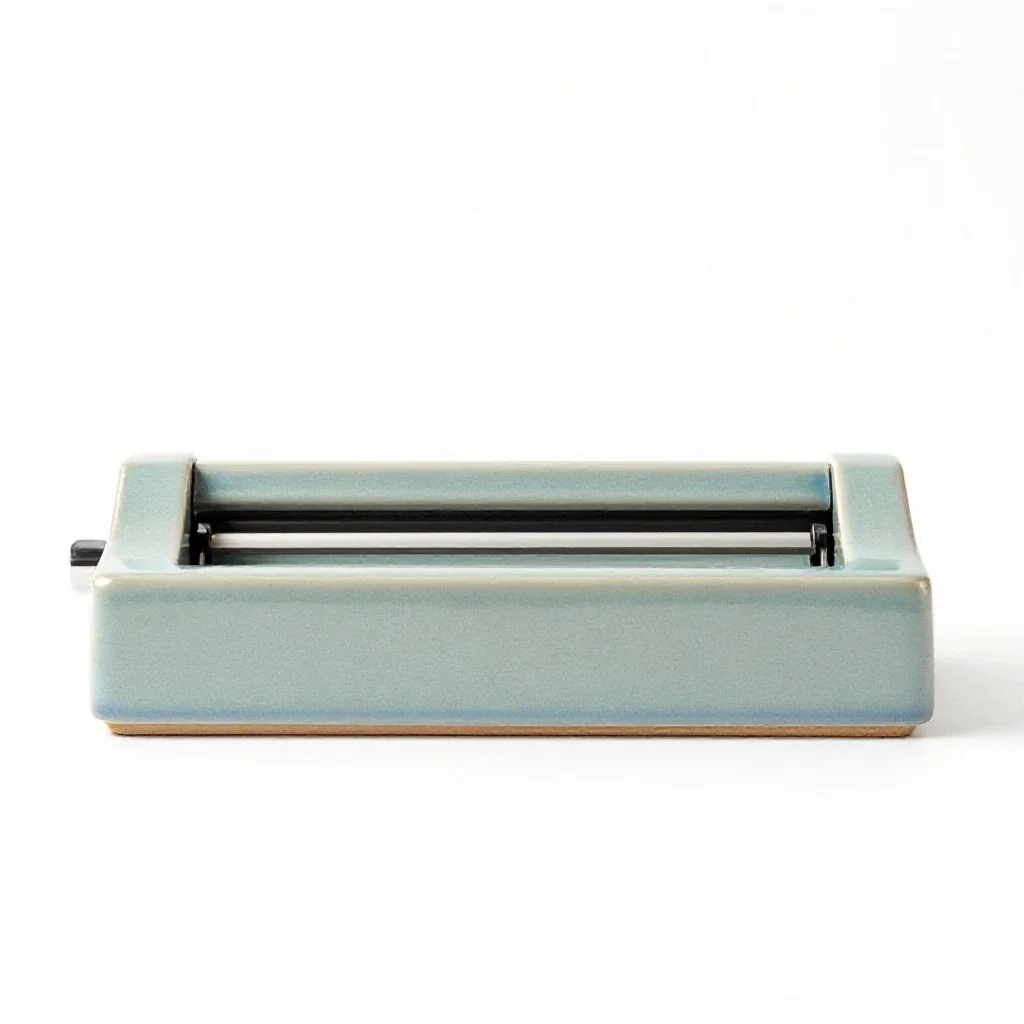 Lithograph isolated on a white background