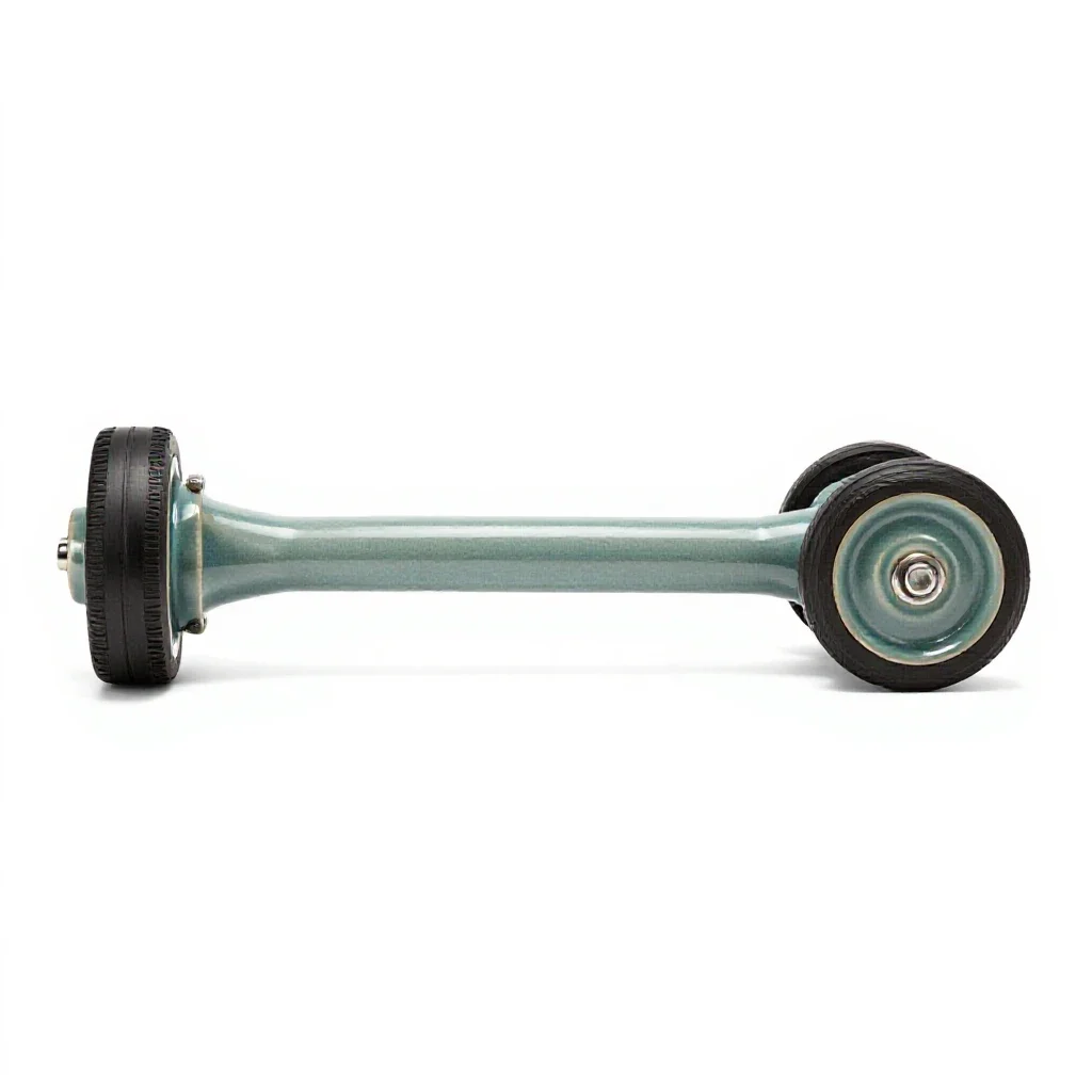 Live axle isolated on a white background