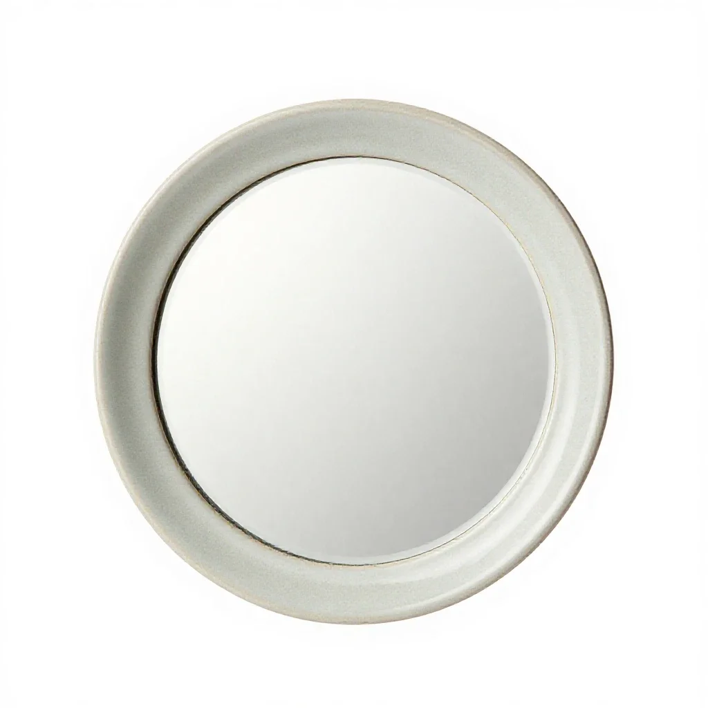 Looking glass isolated on a white background