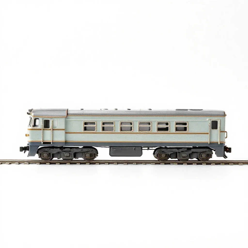 Mail train isolated on a white background