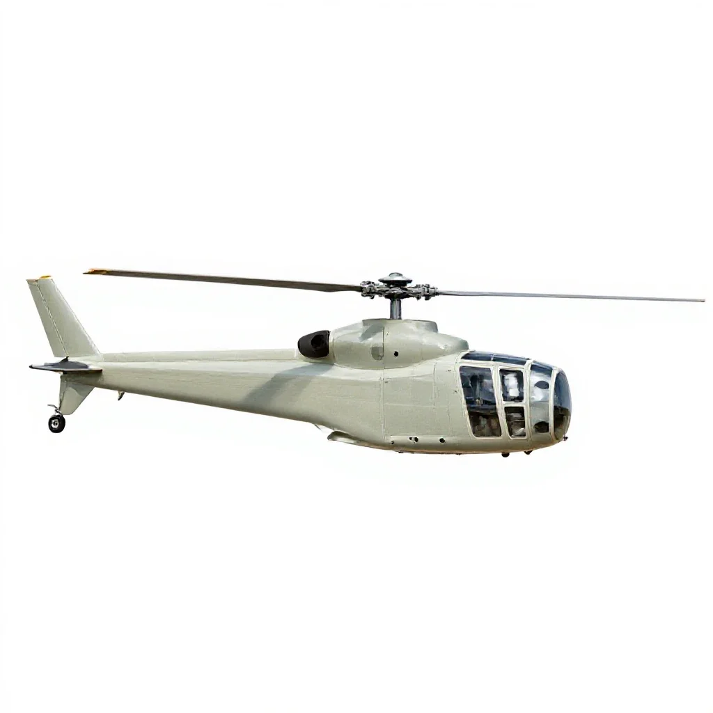Main rotor isolated on a white background
