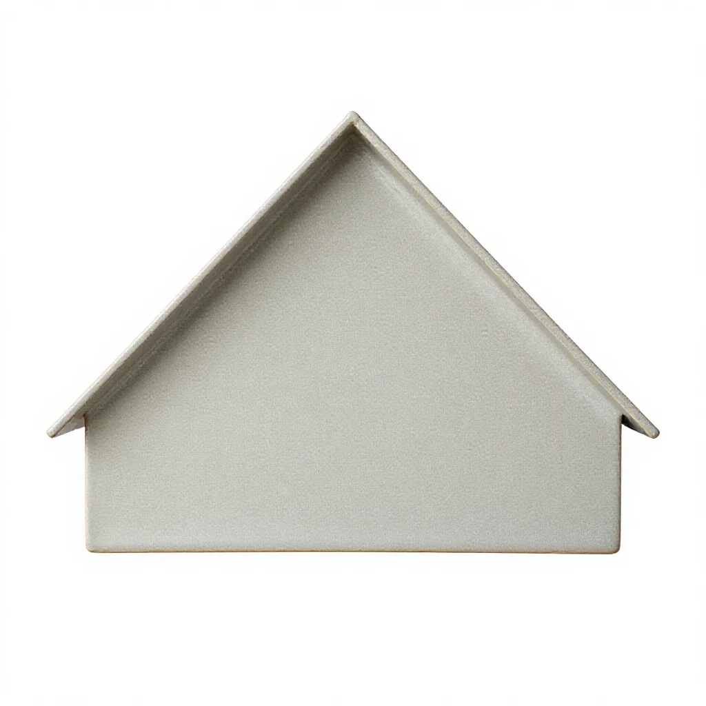 Mansard isolated on a white background