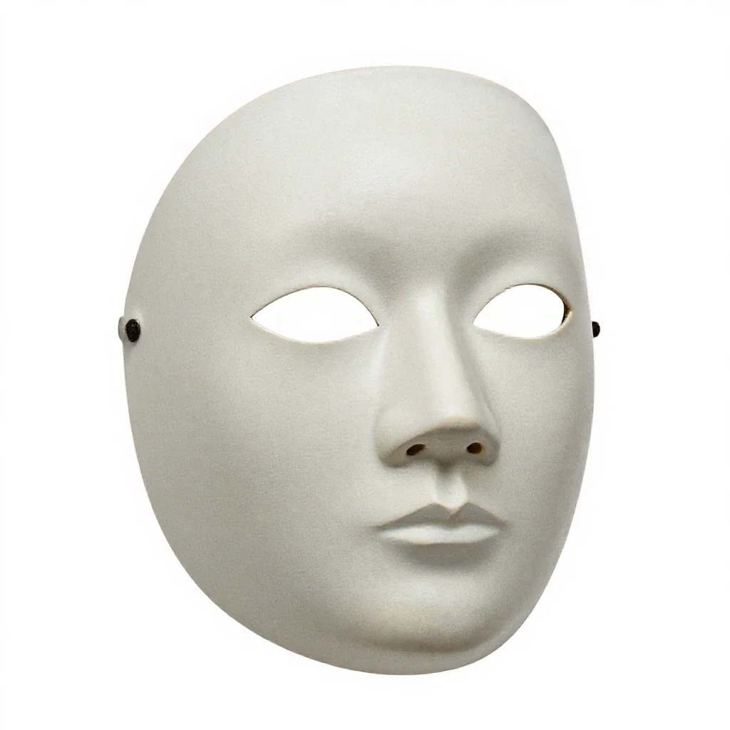 Mask isolated on a white background