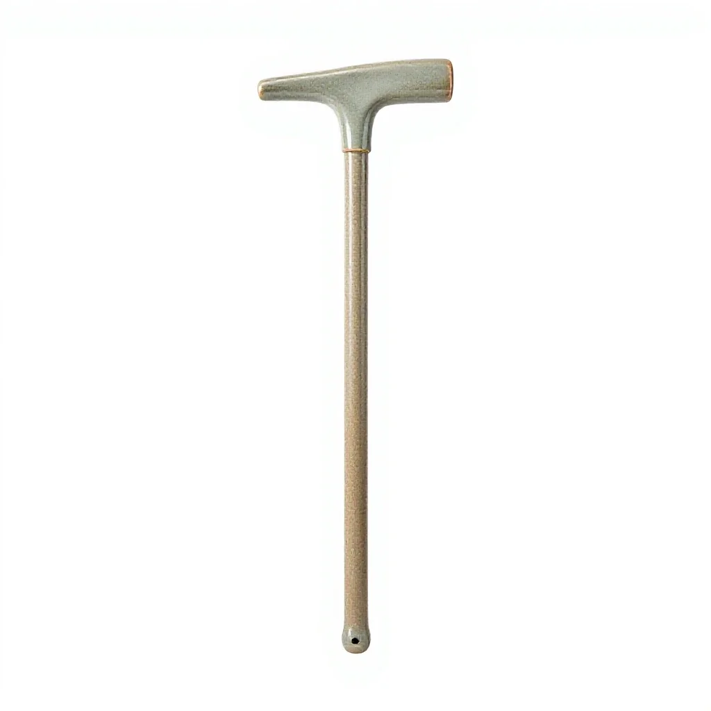 Maulstick isolated on a white background