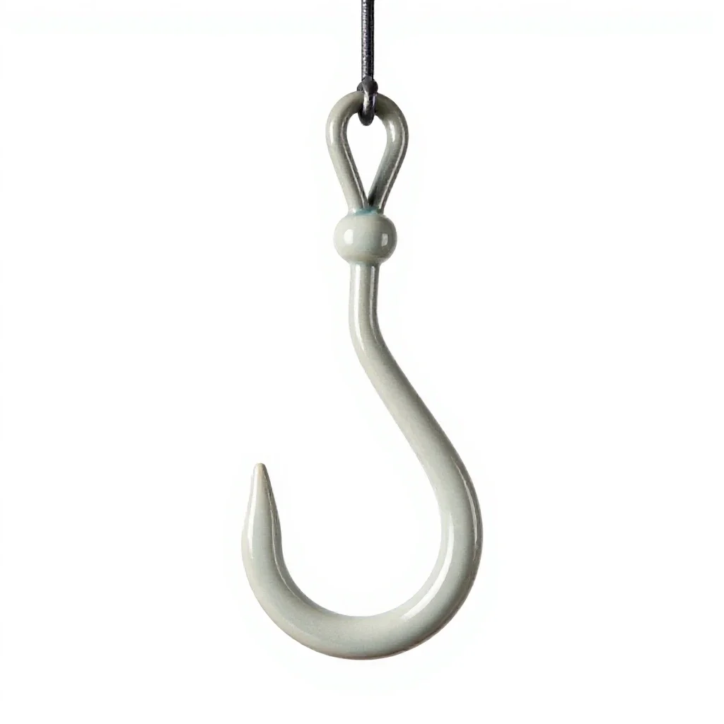 Meat hook isolated on a white background